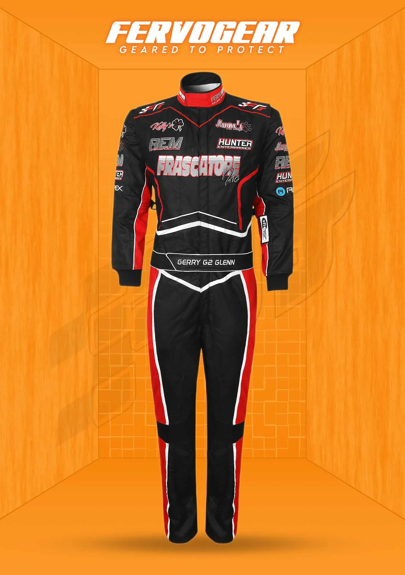Custom FervoGear race suit — Custom race suit build no. 13