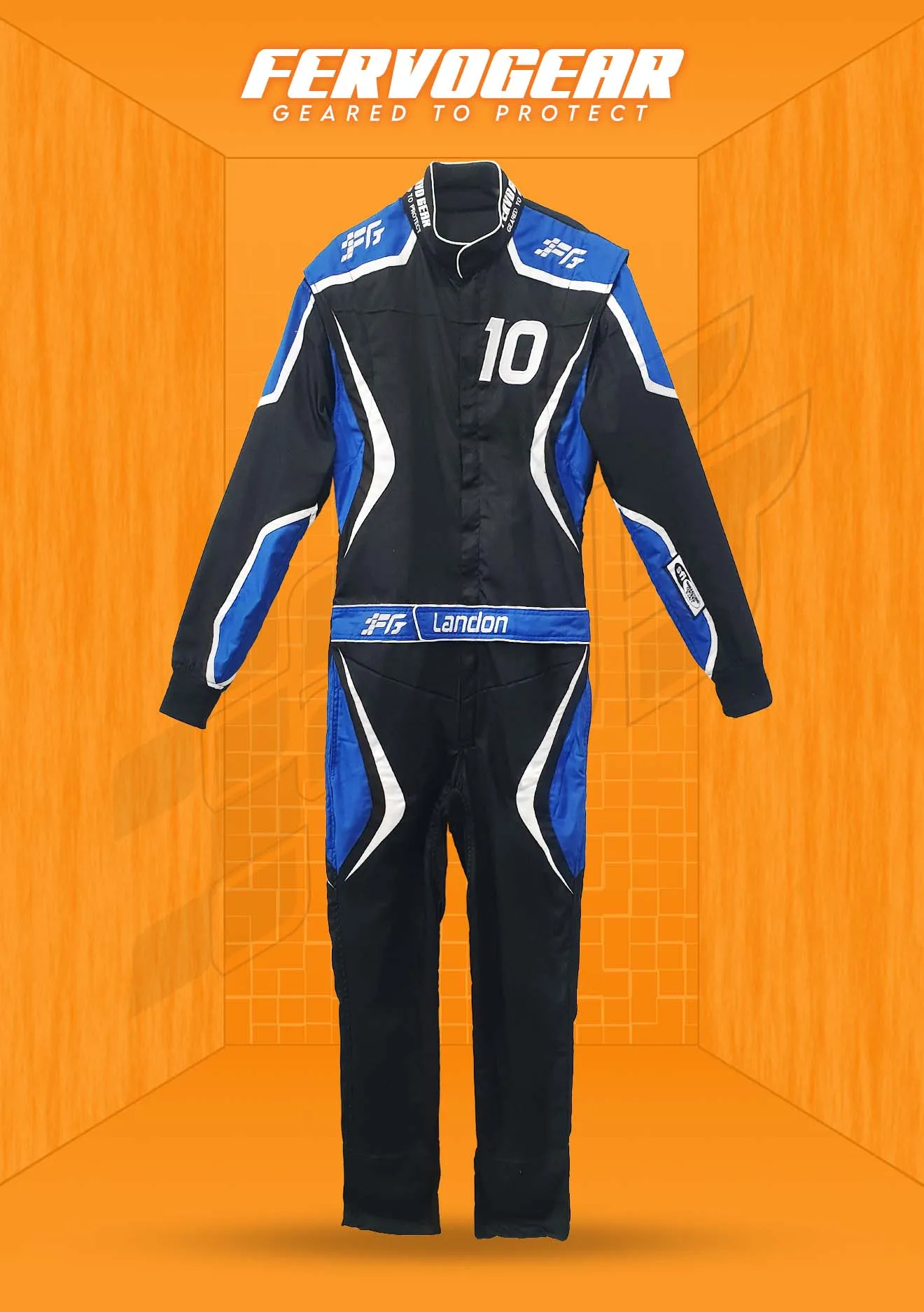 Custom FervoGear race suit — Custom race suit build no. 3