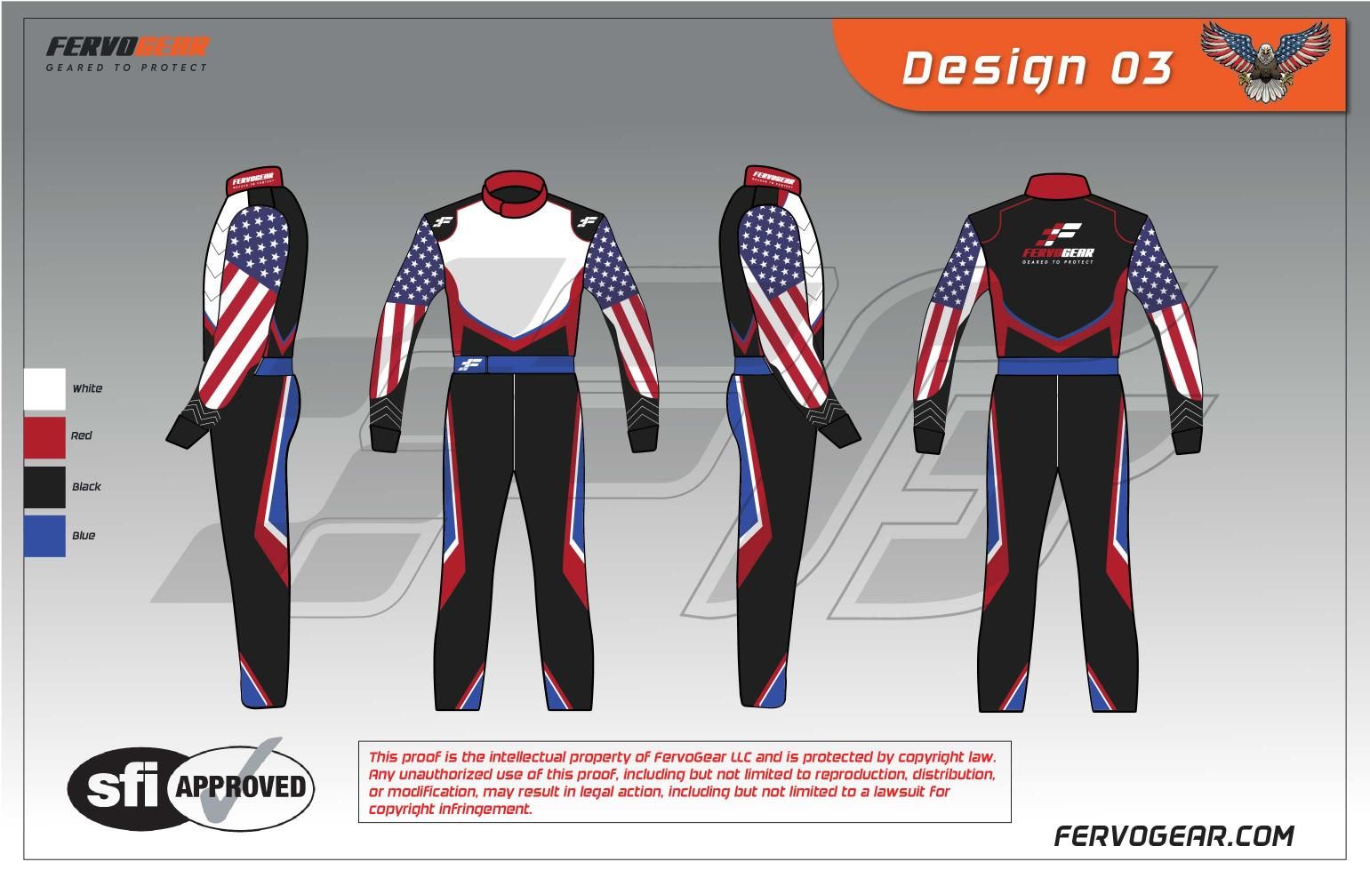 Custom race suit design 3