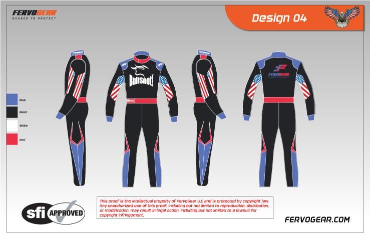 Custom race suit design 4