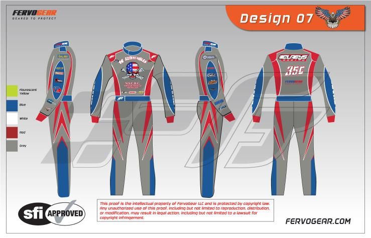 Custom race suit design 7