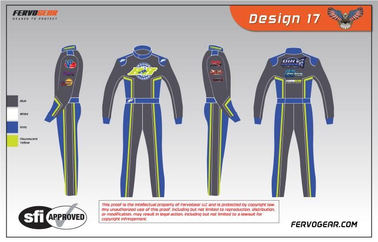 Custom race suit design 17