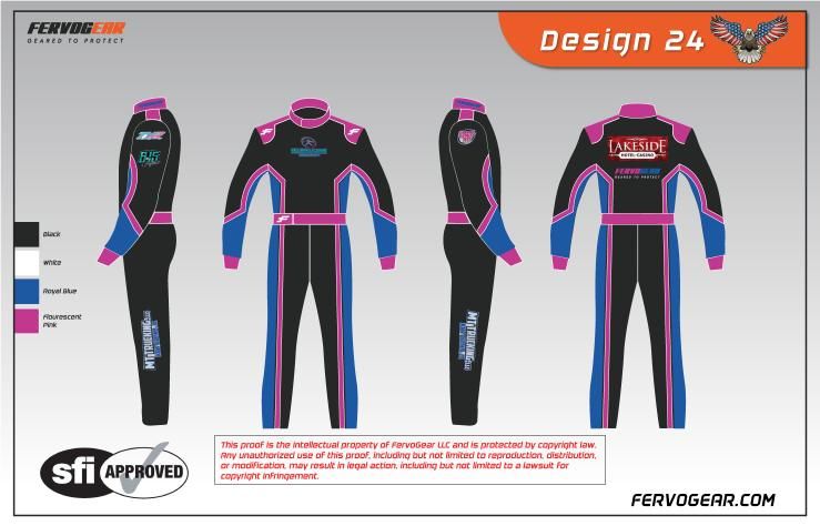 Custom race suit design 23