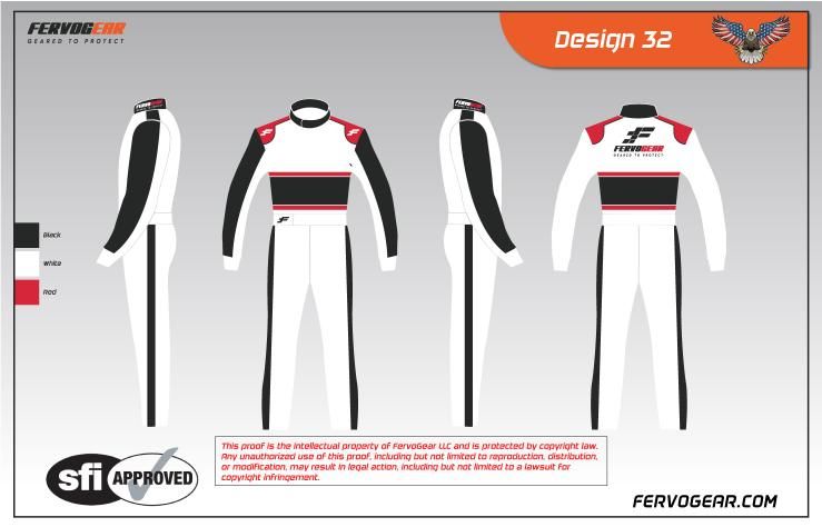 Custom race suit design 30