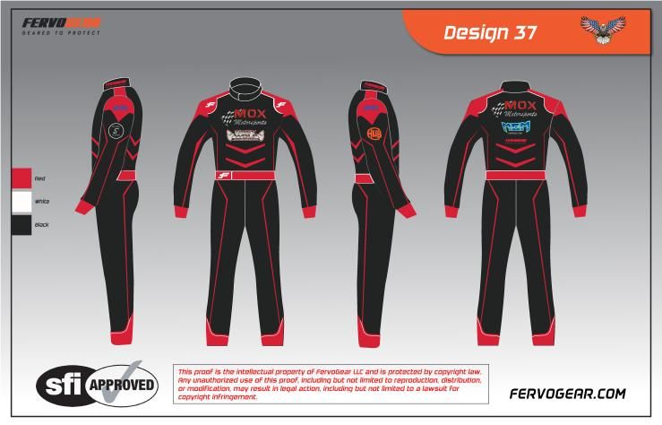 Custom race suit design 35