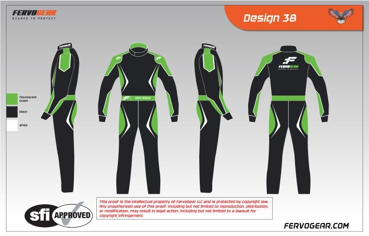 Custom race suit design 36