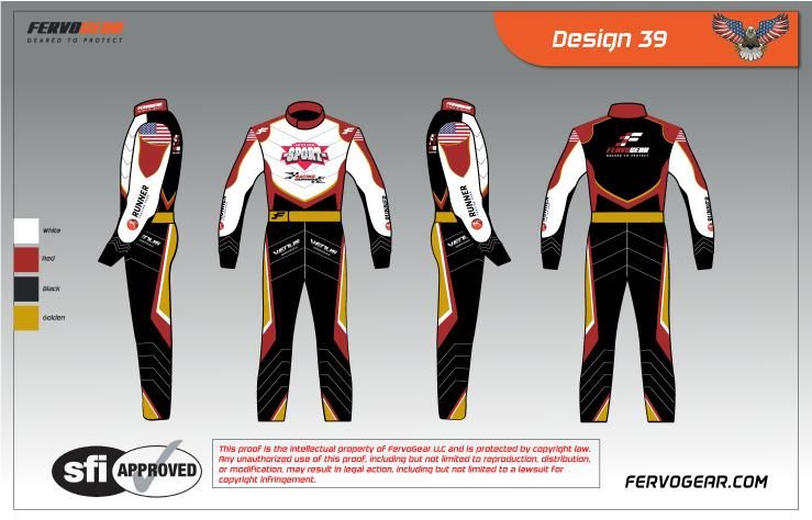 Custom race suit design 37